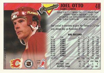 1993-94 Topps Premier #48 Joel Otto Back