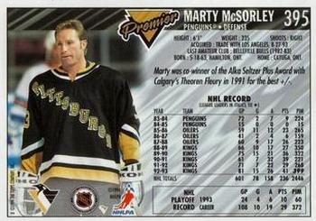 1993-94 Topps Premier #395 Marty McSorley Back