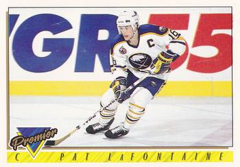 1993-94 Topps Premier #490 Pat LaFontaine Front