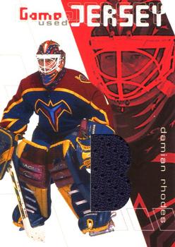 2001-02 Be a Player Between the Pipes - Jerseys #GJ-26 Damian Rhodes Front