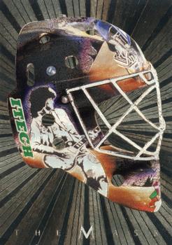 2001-02 Be a Player Between the Pipes - The Mask Silver #NNO Sean Burke Front