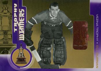 2001-02 Be a Player Between the Pipes - Trophy Winners #TW-12 Bill Durnan Front