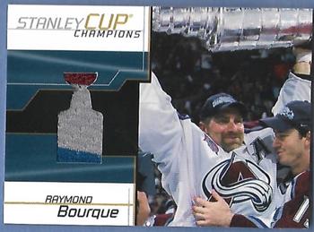 2001-02 Be a Player Memorabilia - Stanley Cup Champions #CA-03 Ray Bourque Front