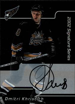 2001-02 Be a Player Signature Series - Autographs #147 Dmitri Khristich Front