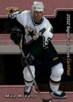 2001-02 Be a Player Signature Series - Certified 100 #C-27 Mike Modano Front
