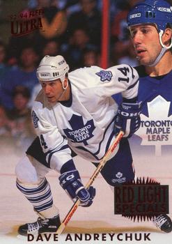 1993-94 Ultra - Red Light Specials #1 Dave Andreychuk Front