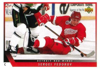 1993-94 Upper Deck #171 Sergei Fedorov Front