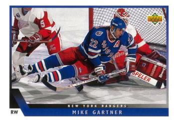 1993-94 Upper Deck #205 Mike Gartner Front