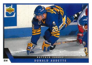 1993-94 Upper Deck #5 Donald Audette Front