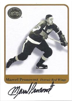 2001-02 Fleer Greats of the Game - Autographs #NNO Marcel Pronovost Front