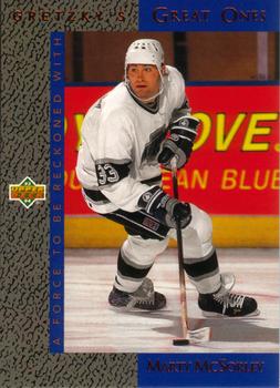 1993-94 Upper Deck - Gretzky's Great Ones #GG9 Marty McSorley Front
