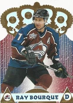2001-02 Pacific - Gold Crown Die Cuts #4 Ray Bourque Front