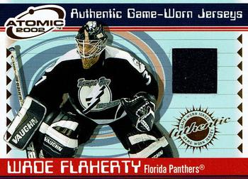 2001-02 Pacific Atomic - Jerseys #28 Wade Flaherty Front