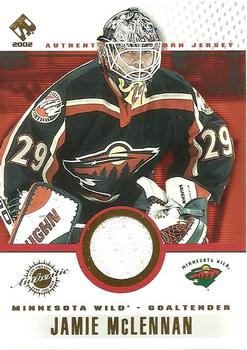 2001-02 Pacific Private Stock - Game Gear #53 Jamie McLennan Front
