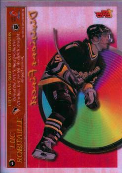 1994-95 Finest - Divisions Finest #4 Luc Robitaille Back