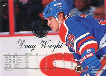 1994-95 Flair #62 Doug Weight Back