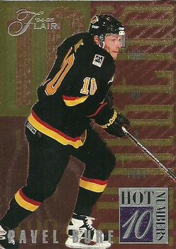 1994-95 Flair - Hot Numbers #1 Pavel Bure Front