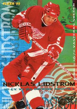 1994-95 Fleer #62 Nicklas Lidstrom Front