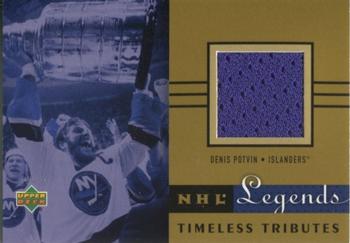 2001-02 Upper Deck Legends - Timeless Tributes #TT-DP Denis Potvin Front