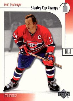 Yvan Cournoyer Hockey Card 2003-04 Parkhurst Original Six Montreal Canadiens #78 Yvan Cournoyer