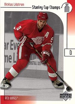 2001-02 Upper Deck Stanley Cup Champs #58 Nicklas Lidstrom Front