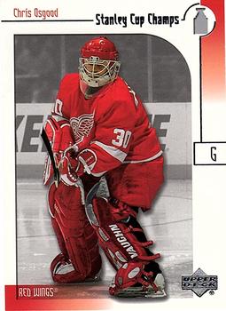 2001-02 Upper Deck Stanley Cup Champs #61 Chris Osgood Front