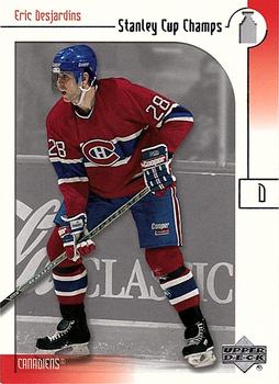 2001-02 Upper Deck Stanley Cup Champs #68 Eric Desjardins Front