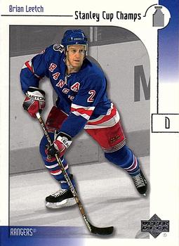 2001-02 Upper Deck Stanley Cup Champs #82 Brian Leetch Front
