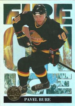 1994-95 Leaf - Fire On Ice #3 Pavel Bure Front