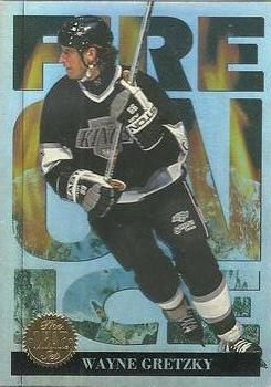1994-95 Leaf - Fire On Ice #4 Wayne Gretzky Front