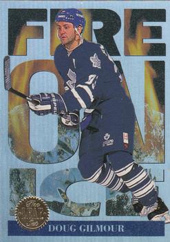 1994-95 Leaf - Fire On Ice #5 Doug Gilmour Front