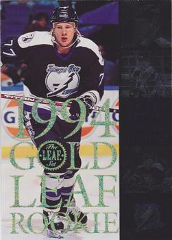 1994-95 Leaf - Gold Leaf Rookies #4 Chris Gratton Front