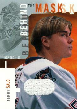 2002-03 Be a Player Between the Pipes - Behind the Mask #5 Tommy Salo Front