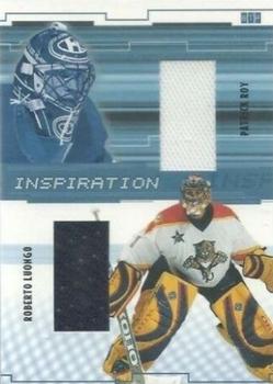 2002-03 Be a Player Between the Pipes - Inspirations #I-4 Roberto Luongo / Patrick Roy Front