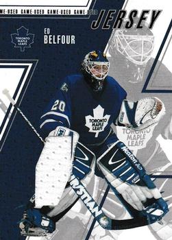 2002-03 Be a Player Between the Pipes - Game-Used Jerseys #GUJ-32 Ed Belfour Front
