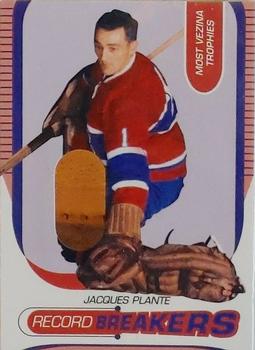 2002-03 Be a Player Between the Pipes - Record Breakers #RB-4 Jacques Plante Front