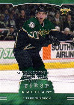 2002-03 Be a Player First Edition - Boston 2002 Suffolk Downs II #058 Pierre Turgeon Front