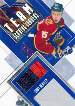 2002-03 Be a Player First Edition - Team Scoring Leaders #TSL-02 Dany Heatley Front