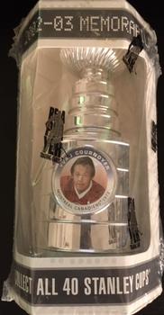2002-03 Be a Player Memorabilia - Mini Stanley Cups #11 Yvan Cournoyer Front