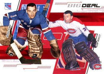 2002-03 Be a Player Memorabilia - Ruby #234 Jacques Plante / Gump Worsley Front