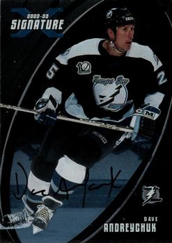 2002-03 Be a Player Signature Series - Autographs #011 Dave Andreychuk Front
