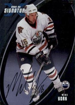 2002-03 Be a Player Signature Series - Autographs #021 Mike York Front