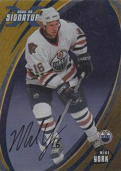 2002-03 Be a Player Signature Series - Autographs Gold #021 Mike York Front