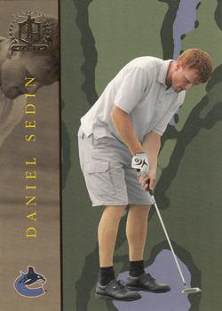 2002-03 Be a Player Signature Series - Golf #GS-25 Daniel Sedin Front
