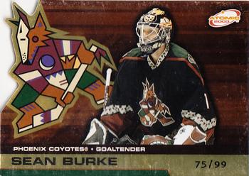 2002-03 Pacific Atomic - Gold #78 Sean Burke Front