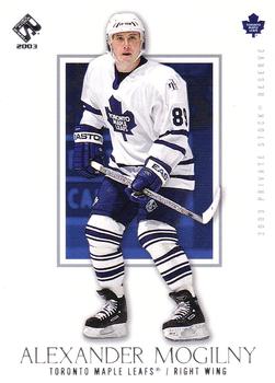 2002-03 Pacific Private Stock Reserve - Retail #92 Alexander Mogilny Front