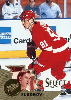 1994-95 Select #10 Sergei Fedorov Front