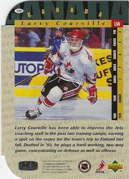 1994-95 SP - Die Cut #150 Larry Courville Back