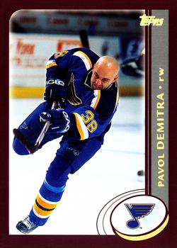 2002-03 Topps - Factory Set #155 Pavol Demitra Front