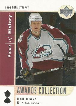 2002-03 Upper Deck Piece of History - Awards Collection #AC7 Rob Blake Front